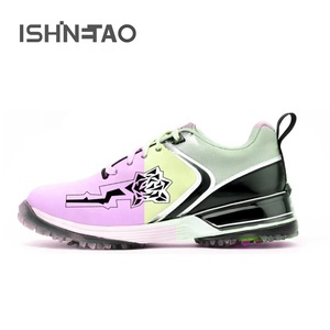 Chaussures <span class=keywords><strong>de</strong></span> <span class=keywords><strong>golf</strong></span> personnalisées pour hommes au <span class=keywords><strong>meilleur</strong></span> prix baskets <span class=keywords><strong>de</strong></span> sport d'extérieur <span class=keywords><strong>de</strong></span> haute qualité avec tige en cuir et doublure en maille - Product Image 4