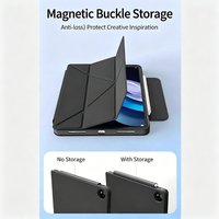 Étui de protection anti-rayures pour iPad Pro 2025 2024, étui magnétique robuste avec boucle en Y pour iPad Air 3, coque de tablette pour iPad Mini 6