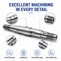 Insert métallique de précision usiné CNC sur mesure pour l'assemblage mécanique d'équipements industriels et les systèmes de connecteurs
