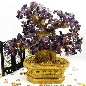 Bán Buôn Vàng Lớn Pha Lê Tiền Cây Bonsai Phong Cách Tài May Mắn Phong Thủy Mang Theo Sự Giàu Có Trang Trí Nhà Món Quà Sinh Nhật - Product Image 3