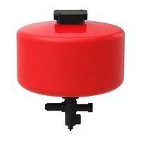 Réservoir d'extinction d'incendie à poudre sèche ultra-fine haute performance en métal de 20 L pour charge utile de drone d'extinction rapide autonome