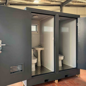 Salle de bain préfabriquée de luxe, portable, facile à installer, toilettes mobiles pour le <span class=keywords><strong>camping</strong></span>, salle de bain économique pour l'extérieur - Product Image 1