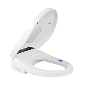 Bidé electrónico hecho en China, cubierta <span class=keywords><strong>de</strong></span> asiento <span class=keywords><strong>de</strong></span> <span class=keywords><strong>inodoro</strong></span>, luz nocturna automática calentada, <span class=keywords><strong>tapa</strong></span> <span class=keywords><strong>de</strong></span> <span class=keywords><strong>inodoro</strong></span> <span class=keywords><strong>de</strong></span> plástico alargada para uso en el baño - Product Image 2