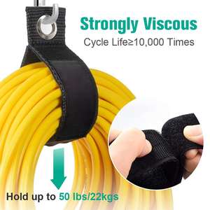 Correas de Almacenamiento de Gancho y Bucle Resistentes al Calor, Autoadhesivas, Ecológicas, con Logotipo Personalizado, Venta Caliente de Fábrica - Product Image 4