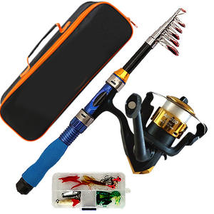 Canne à pêche télescopique et moulinet Combo Pen Canne à pêche pour <span class=keywords><strong>lac</strong></span> et ruisseau - Product Image 6