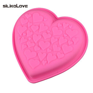 แม่พิมพ์<span class=keywords><strong>เค้ก</strong></span>ซิลิโคนรูปหัวใจ SILIKOLOVE ผลิตตามสั่ง ได้รับมาตรฐาน LFGB แพลตตินัม ไม่ติดกระทะ ปลอดสาร BPA - Product Image 5