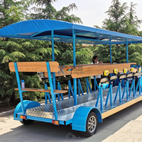 Vélo Électrique de Fête pour 13 Personnes, Vitesse de 30 km/h, Idéal pour les Visites et les Excursions – Véhicule Touristique