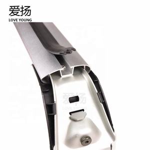 אוניברסלי אירופה סגנון אלומיניום גג שקט צלב בר כבד החובה גגון עבור SUV רכב מתלה מטען - Product Image 4