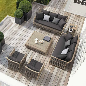 Sillas de Jardín, Sillón de Exterior, Ratán Marrón Tejido Antideslizante, Sillas de Ratán Elegantes, Poltrona para Cafetería y Bodega - Product Image 2