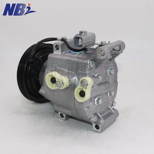 2003 pour Corolla <span class=keywords><strong>X10</strong></span> Mini 12V 4pk AC compresseur de climatisation nouvel état sans Induction modèle 88320-1A481 pour Faw - Product Image 1