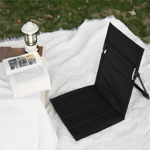 Chaise de plage pliable en aluminium de luxe, légère et portable, avec poteau de soutien, mobilier d'extérieur - Product Image 3