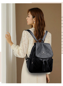 Hot Sale Trendy Fashionable Casual Style Teenager Girls <b>School</b> <b>Backpack</b> Lady Shopping Bag Women's Favorite Daily Usage <b>Backpack</b> - Product Image 2