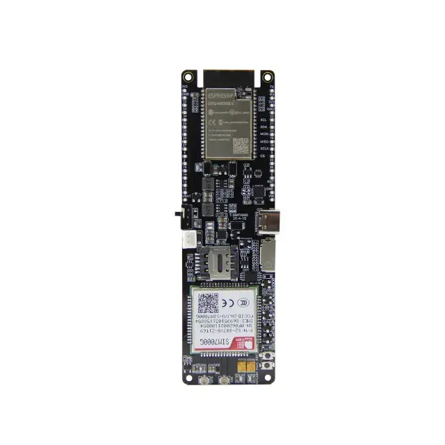 T-SIM7000G 4 mo/16 mo Module ESP32-WROVER-B puce carte SIM WiFi Bluetooth 18650 support de batterie carte de Charge solaire