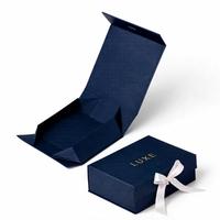 Boîte en carton rigide pliable de luxe avec impression UV ponctuelle en relief et multicolore