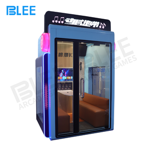 Mini cabina personalizada KTV <span class=keywords><strong>Karao</strong></span>, Sala insonorizada, máquina de karaoke de autoservicio, cabina de karaoke insonorizada que funciona con monedas - Product Image 2