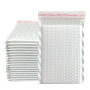 Plastic Poly <strong>Bubble</strong> Courier <strong>Mailer</strong> Bag for Clothing Mailing Shockproof Self-Adhesive Express Packaging - Product Image 4