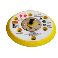 Disques de ponçage en vinyle de 75 mm (7 pouces) à dureté moyenne avec support PSA, outils abrasifs adhésifs M6/M8, polissage 10 mm, OEM Plastique/Papier