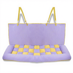 Kişiselleştirilebilir Lüks El Yapımı Köpek Yatağı Leke Tutmaz Araba Koltuğu Evcil Hayvan Yatağı Köpek ve Kedi Yatağı Seyahat Taşıma Uyku Yatağı - Product Image 4