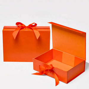 Custom Logo Magnetic <strong>Gift</strong> Box Export Packaging Folding Box Hard Box Birthday <strong>Gift</strong> Flip <strong>Book</strong> with Ribbon - Product Image 5