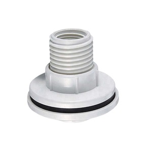 1/2 "Bsp Kunststoff PVC Stacheldraht Adapter 6 Zoll PVC Außengewinde Adapter Schlauch nippel - Product Image 4
