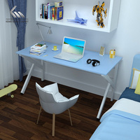 Mobilier de bureau de style simple bureau d'ordinateur en métal Table de bureau des employés bureau d'étude en acier pour enfants à domicile
