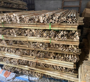 Piquets de jardin en bambou naturel écologique personnalisés professionnels piquet de matière première en bambou pour le jardinage et la construction - Product Image 2