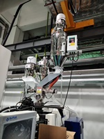 Dosages volumétriques automatiques CE pour additifs monochromes en granulés plastiques à vis, pour mélange de masterbatch