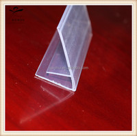 Support d'étiquette électronique en PVC, épaisseur 0,6 mm, longueur 1000 mm, couleur personnalisée, support de fixation fabriqué pour Hanshow/Pricer ESL