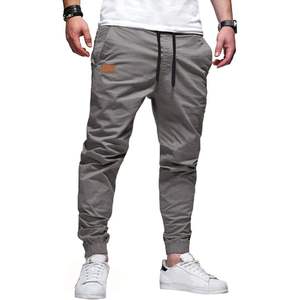 Pantalones cortos y pantalones de sarga de algodón informales personalizados para hombre, ropa para hombre - Product Image 1