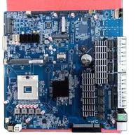 Carte mère d'ordinateur OEM Combo Fan Ram Test Socket Procesador Cpu 989Np-23 Pc Mini Itx I3 I5 I7 8 Lan Port Lga1155 Carte mère