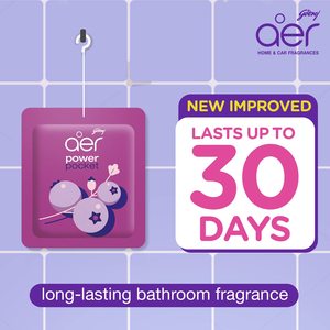 Deodorante per Auto in Gel Aer Power Pocket, Fragranza Moderna di Rosa e Lavanda, Confezione Assortita da 5, Lussuoso e Naturale a Lunga Durata - Product Image 6