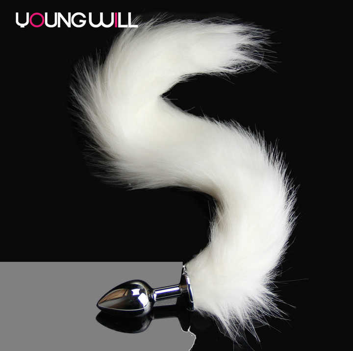 Metal Feather Anal Toys Erotic Anus Toy Sexy Butt Plug Adult  