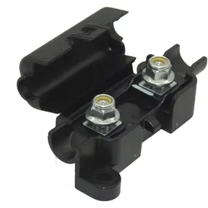 Single Mount Midi Car Inline Fuse Holder Automotive Fuse Holder with Cover for Cars