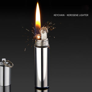 Accendini a cherosene all'ingrosso <span class=keywords><strong>per</strong></span> esterni con portachiavi e mola, personalizzabili, incisi, accessori <span class=keywords><strong>per</strong></span> tabacco, ricaricabili - Product Image 5