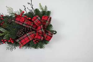 Nouvelle Arrivée Personnalisé De Noël Teardrop Swag Boule Décorative Suspendue Red Berry Christmas Swag - Product Image 4