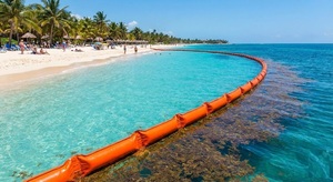 Barriera di alghe con design a tenda galleggiante per la pulizia delle spiagge dei Caraibi - Product Image 5