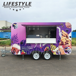 Ngoài trời di động nhà hàng Cà Phê Trà cửa hàng Bar <span class=keywords><strong>trailers</strong></span> Pizza xe tải Hot Dog TACO CHURROS shawarma thực phẩm <span class=keywords><strong>trailers</strong></span> trang bị đầy đủ - Product Image 2