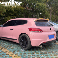 Accessoires extérieurs en ABS style fibre de carbone, 2 ailerons arrière pour Volkswagen Scirocco 2008 2009 2010 2011 2012 2013 2014