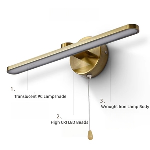 Fashion Indoor Wall Mounted LED Lighting Bath Bathroom <b>Vanity</b> Waterproof Front Led <b>Light</b> <b>Mirror</b> Lamp - Product Image 5