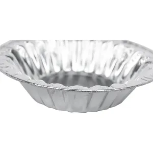 Contenitore monouso all'ingrosso del di alluminio della piccola tazza della torta di cottura 150ml