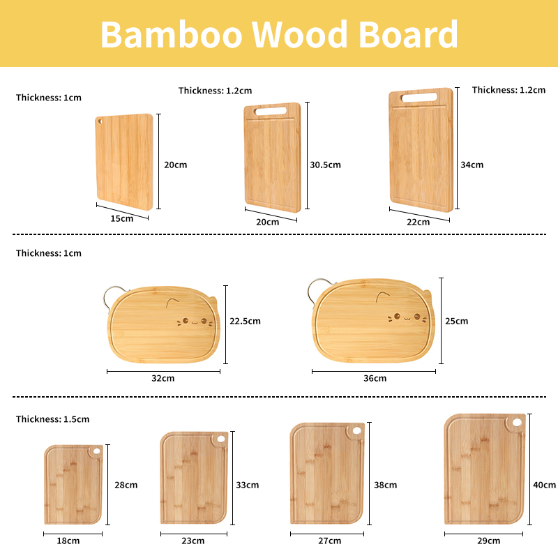 Borad de madera de Bambú