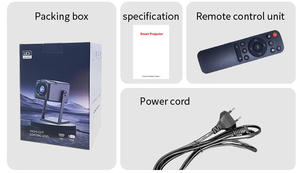 Mini <span class=keywords><strong>projecteur</strong></span> LCD portable YQ-MK300 4K Android 11 pour extérieur avec Wifi6, projecteurs de cinéma intelligents miniatures, <span class=keywords><strong>lampe</strong></span> LED - Product Image 4