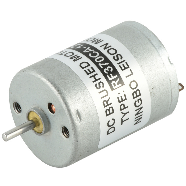 12 V 5000rpm 3cm RF 370 Micro Dc Motor for Printer