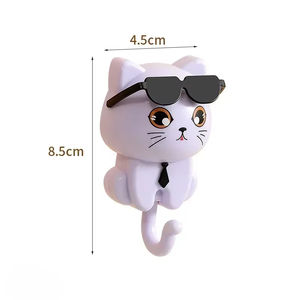 Vente en gros 1PC Crochets pour lunettes de soleil à motif de dessin animé, sans trous ni traces, adhésif puissant - Product Image 6