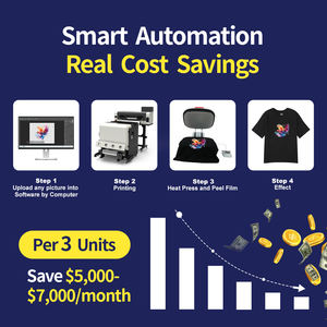 EraSmart USA Entrepôt en stock Imprimante DTF 60cm A1 avec Shaker Dual Xp600/i3200 Tête Imprimante DTF 24 "Certificat CE pour vêtements - Product Image 3