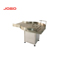 Tourniquet de tri rotatif automatique en acier inoxydable pour boîtes rondes de poudre, idéal pour les lignes de remplissage de poudre de protéines de lait