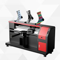 360 Imprimante à jet d'encre DTG directement sur la machine d'impression de chaussettes de vêtement pour chaussettes en polyester