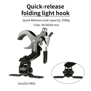 Nhà Máy Bán Hàng Trực Tiếp Phát Hành Nhanh Chóng Ánh Sáng Kẹp Móc Nhôm Gấp Ánh Sáng Kẹp Cho Sân Khấu - Product Image 3