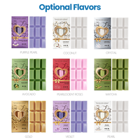 Bloc de cire dure pour macarons 500g à 9 compartiments, à faible point de fusion, pour épilation du visage, du maillot et des aisselles, pour salons de beauté et spas, marque privée