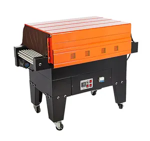 Automatische Bagagepakket Kleine Doos Krimpkous Machine Verpakking Folie Wrap Machine Snoep Wrap Machine